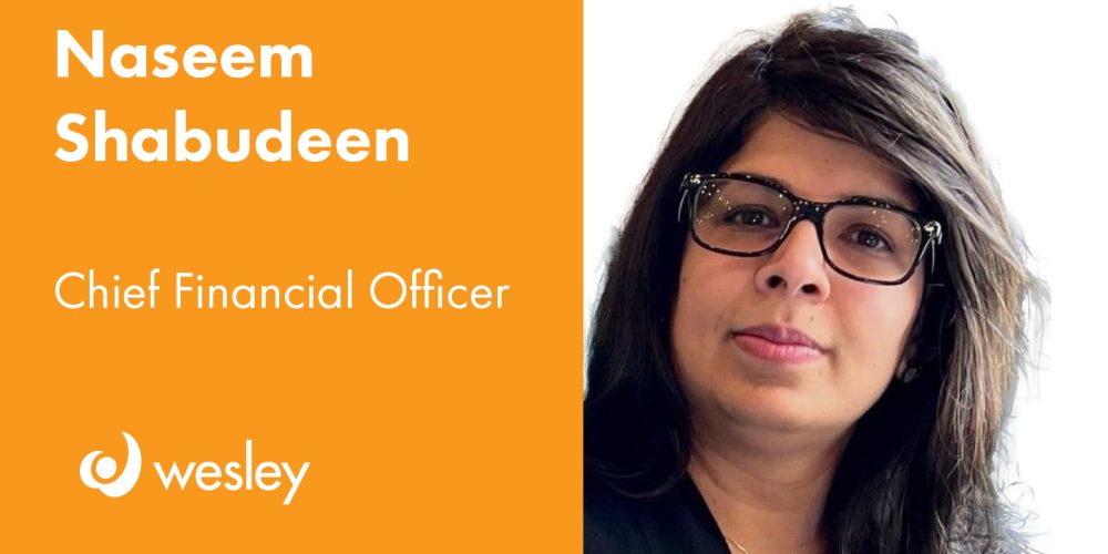 Naseem Shabudeen, Chief Financial Officer with headshot