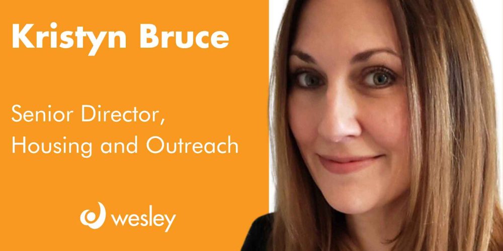 Kristyn Bruce, Senior Director, Housing and Outreach, headshot
