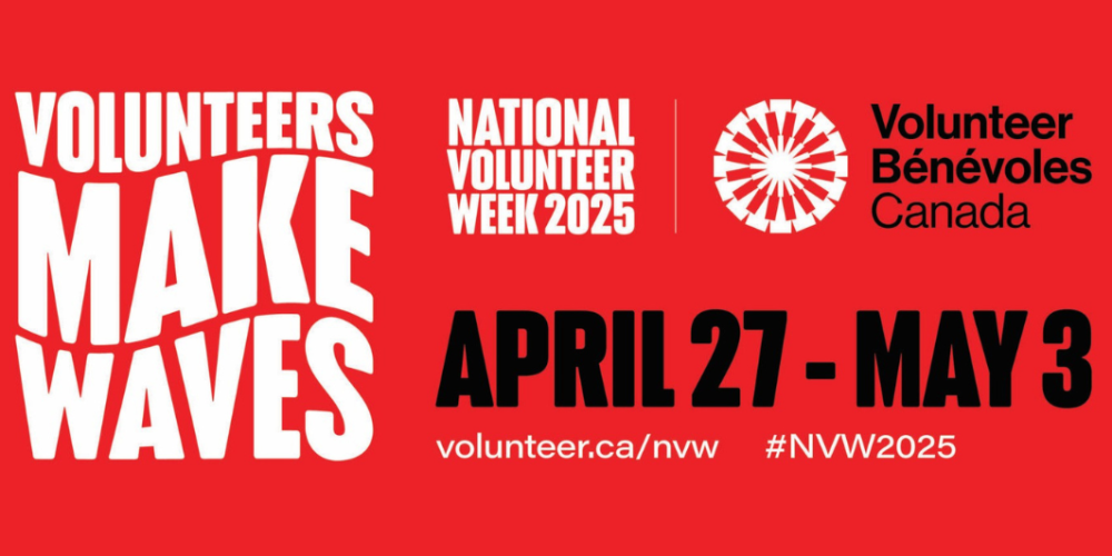 Volunteers Make Waves - National Volunteer Week 2025 - April 27-May 3